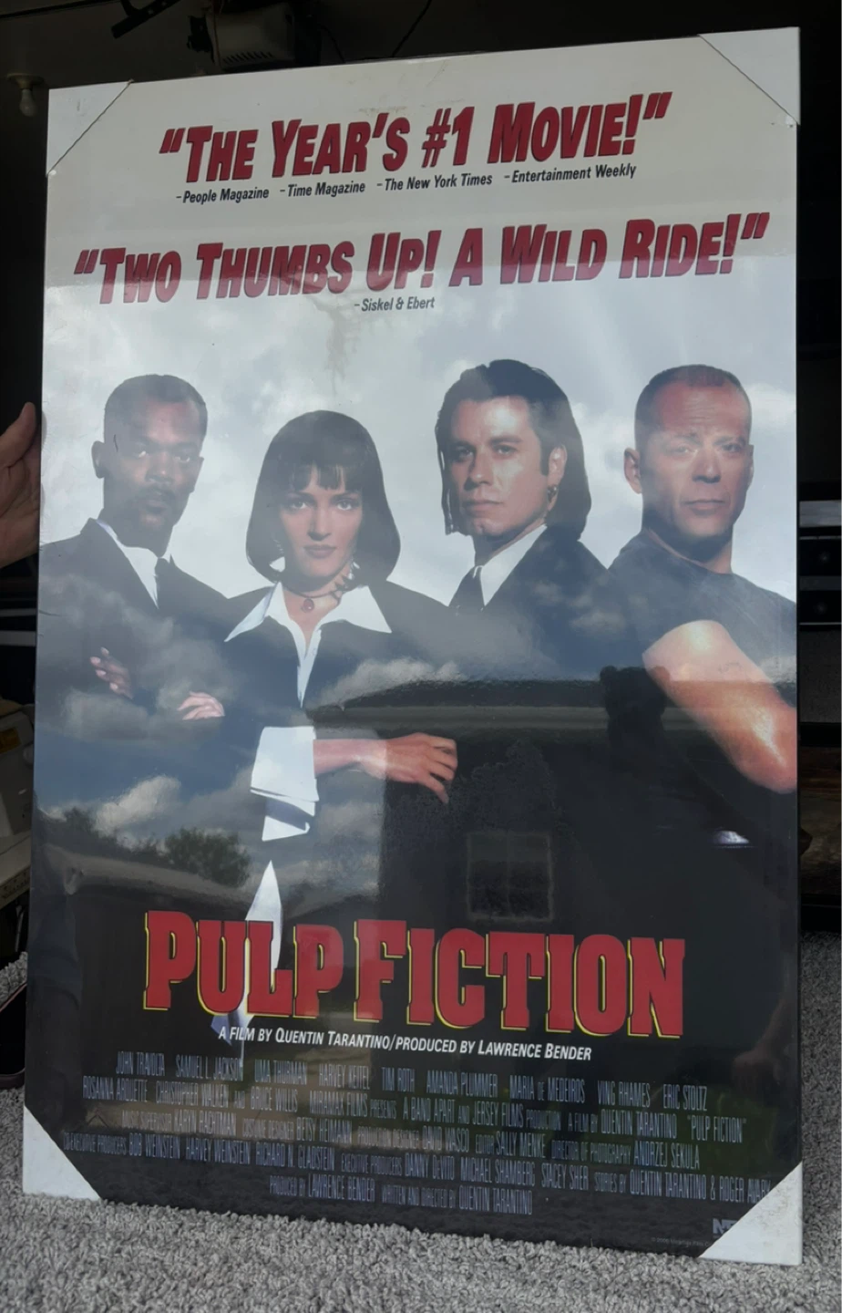 Pulp Fiction Movie Poster - photo 2