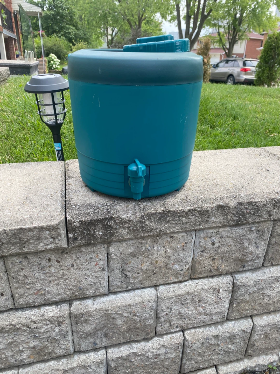 Teal Water Cooler Dispenser with Spigot - photo 3