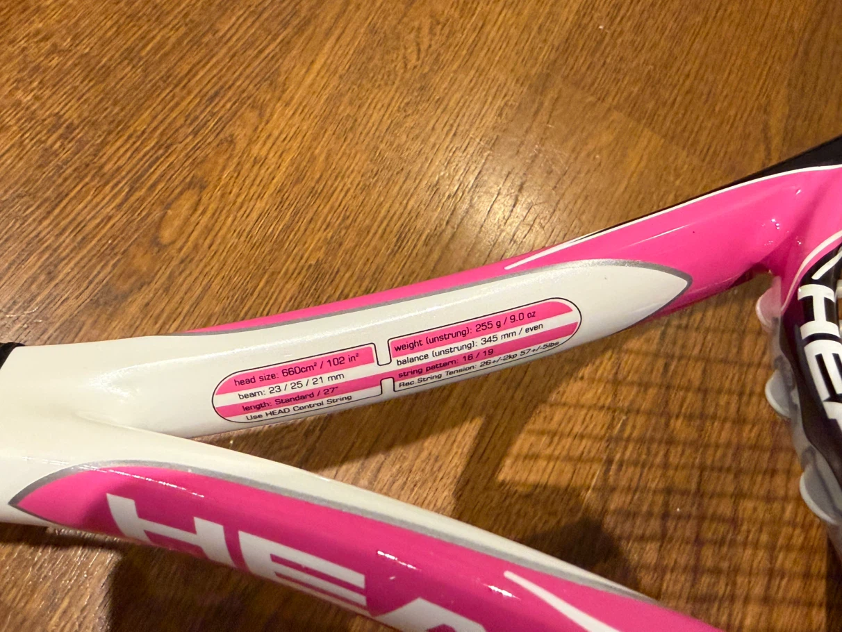 HEAD Lady Tennis Racket with Balls and Case - photo 3