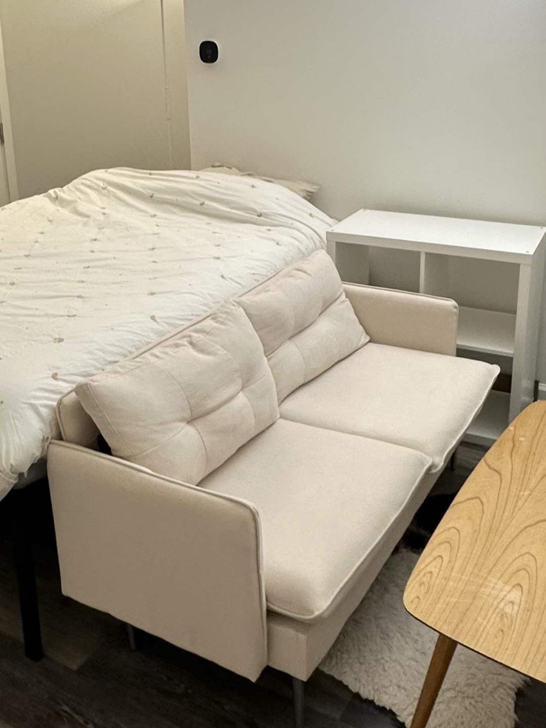 Beige Loveseat Couch