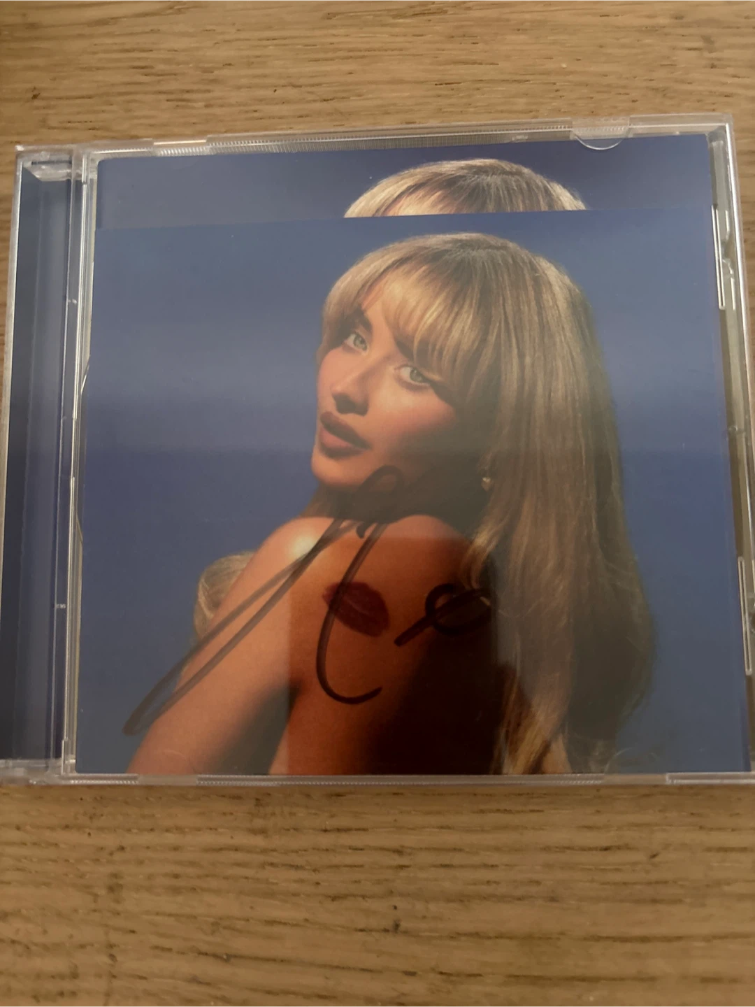 Signed Sabrina Carpenter cd