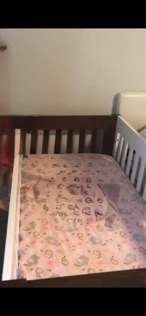 Convertible Storage Crib with Toddler Bed Conversion - photo 5