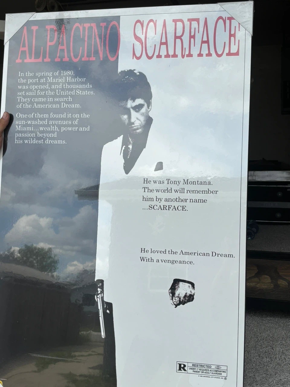Al Pacino Scarface Movie Poster