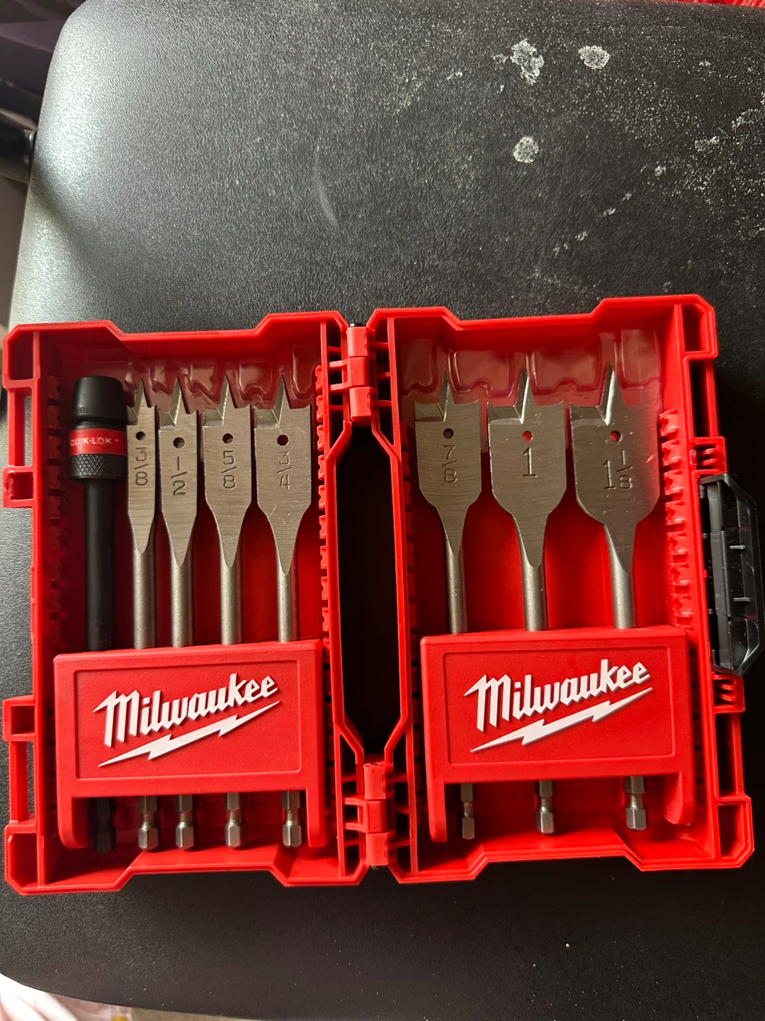 Milwaukee Flat Boring Bits Set - photo 2