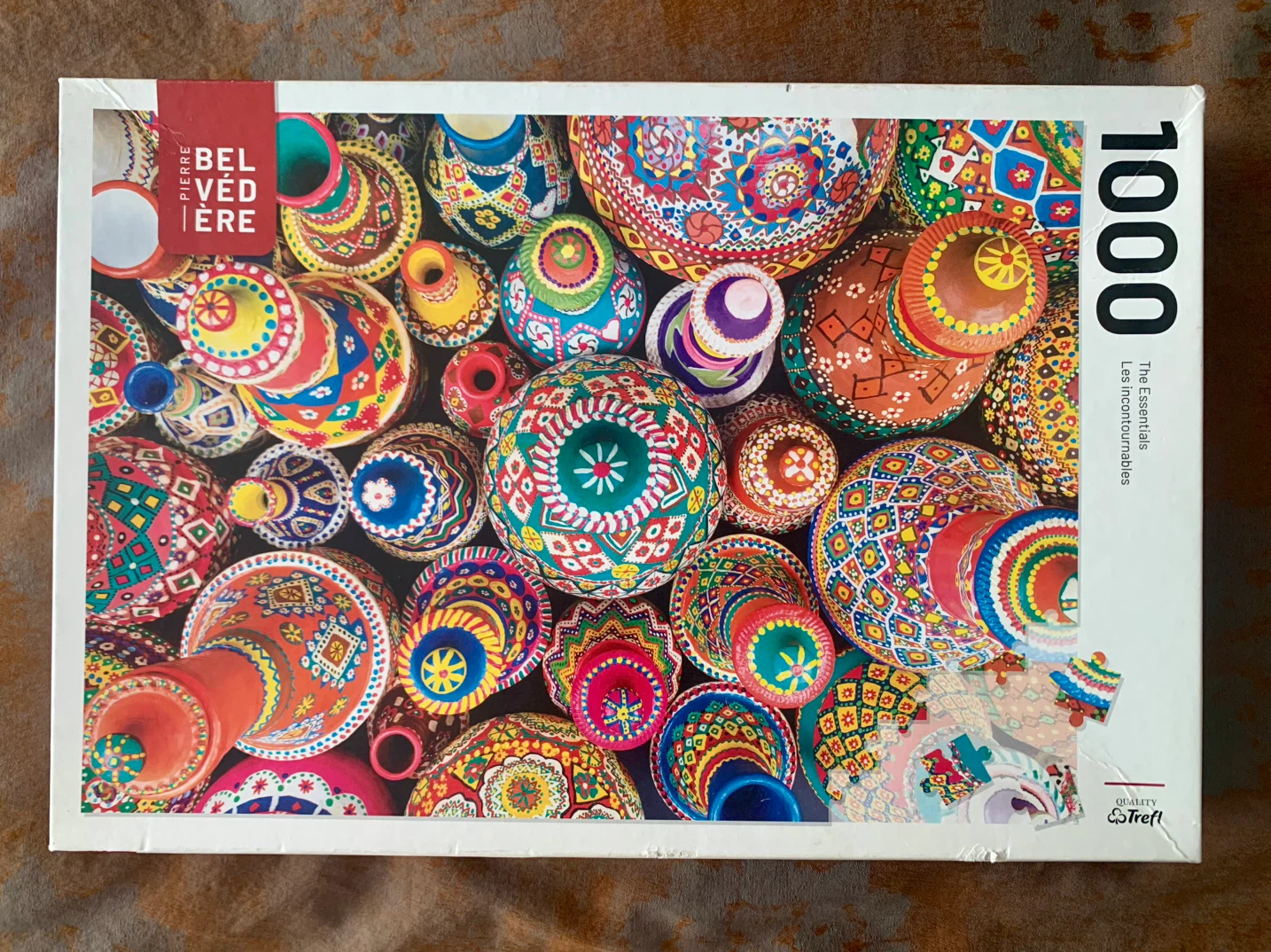 Pierre Belvedere Happy Pottery 1000 Piece Jigsaw Puzzle