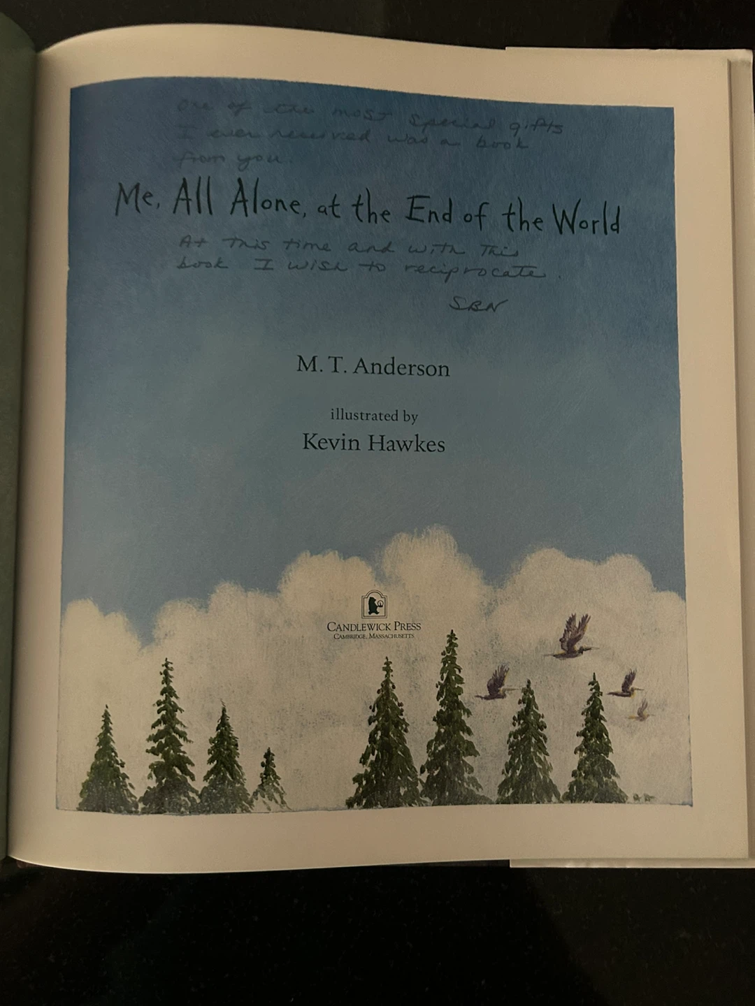 Me, All Alone, at the End of the World by M.T. Anderson Book - photo 2