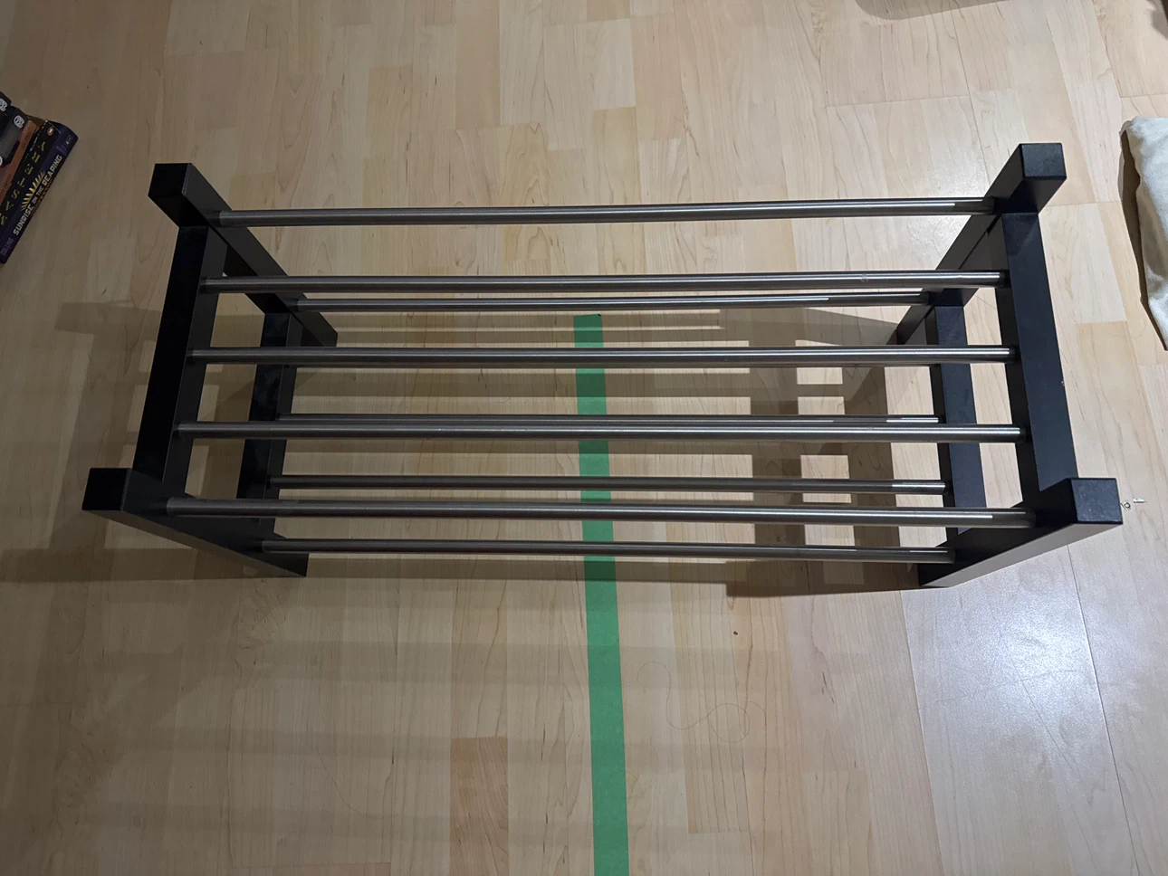 2-Tier Metal Shoe Rack