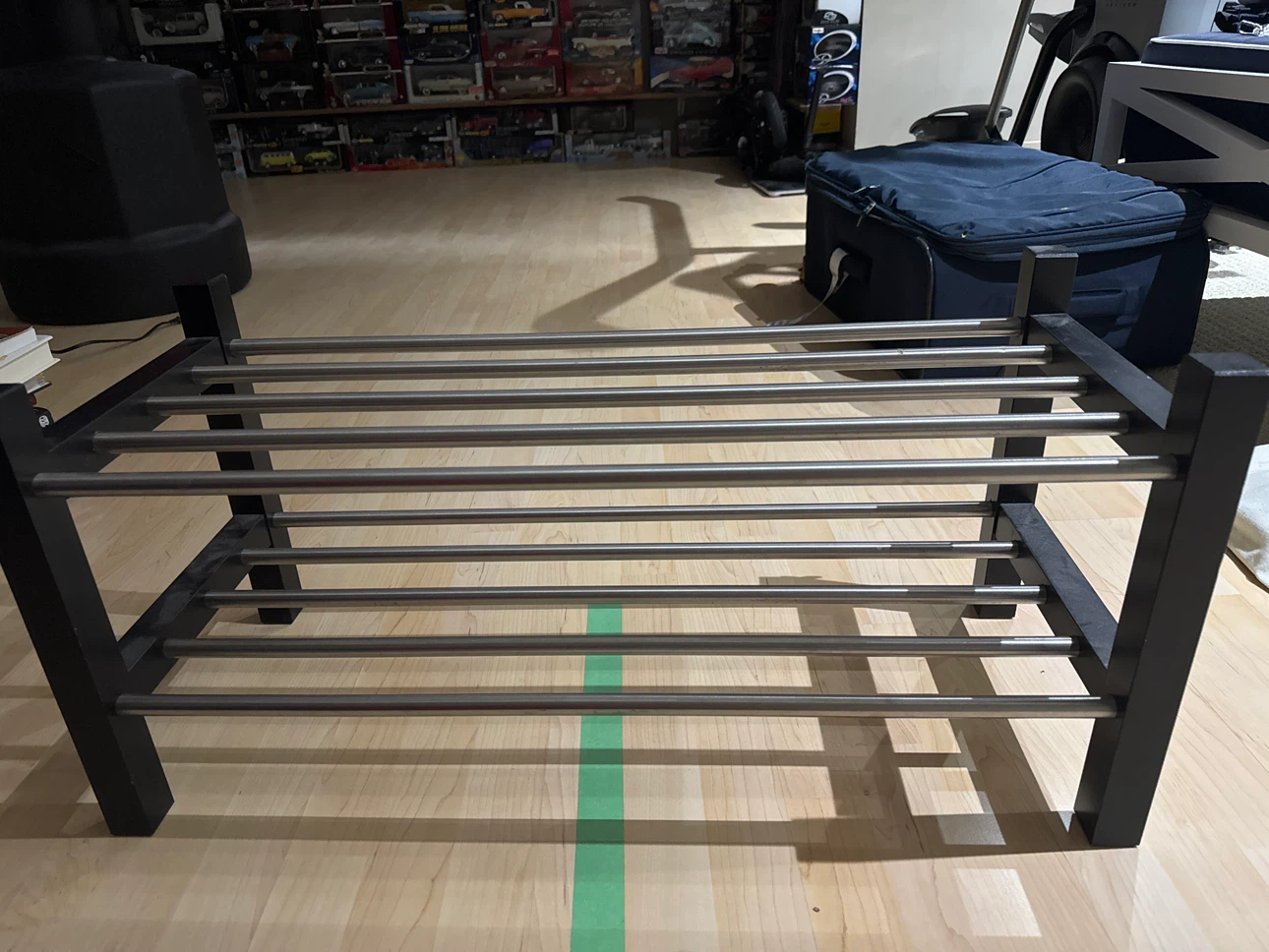2-Tier Metal Shoe Rack - photo 2