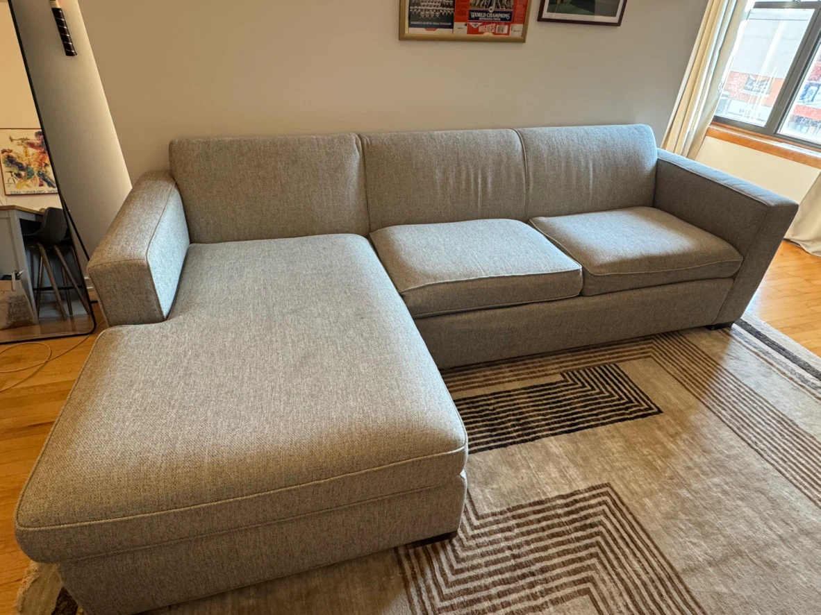 Light Gray Sectional Sofa