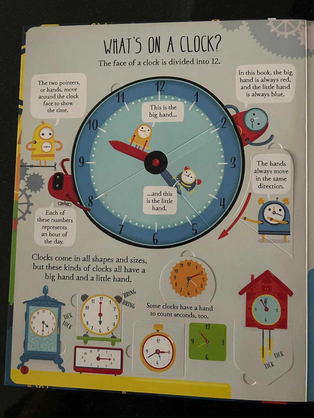 Usborne Lift-the-Flap Telling the Time Book - photo 3