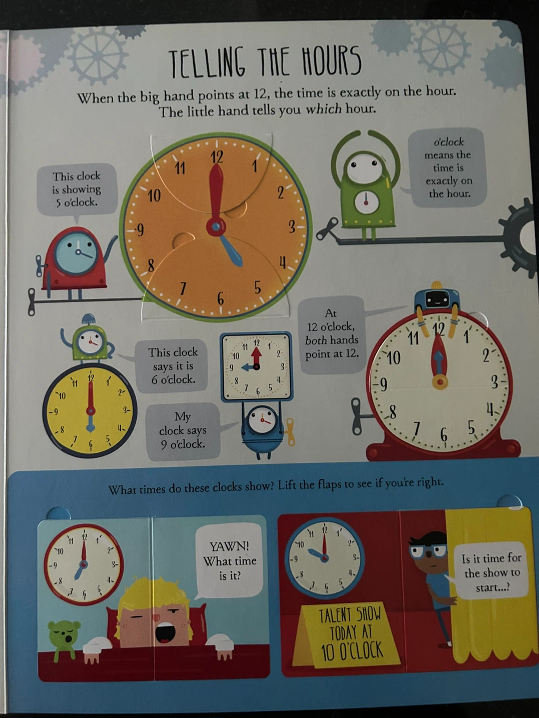 Usborne Lift-the-Flap Telling the Time Book - photo 4