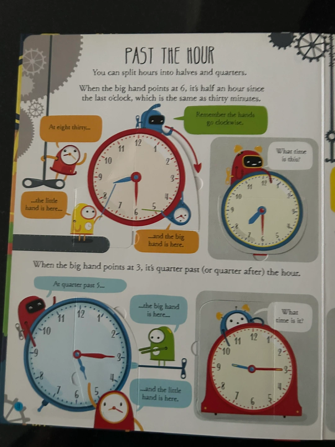 Usborne Lift-the-Flap Telling the Time Book - photo 5