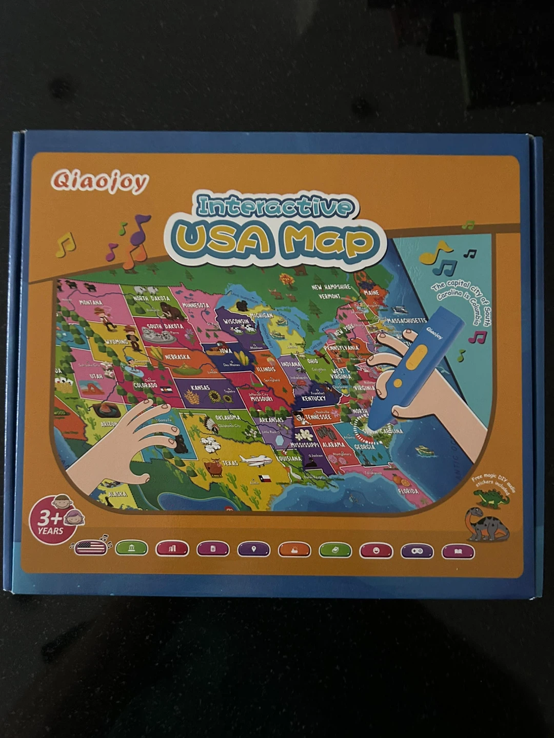 Qiaojoy Interactive USA Map