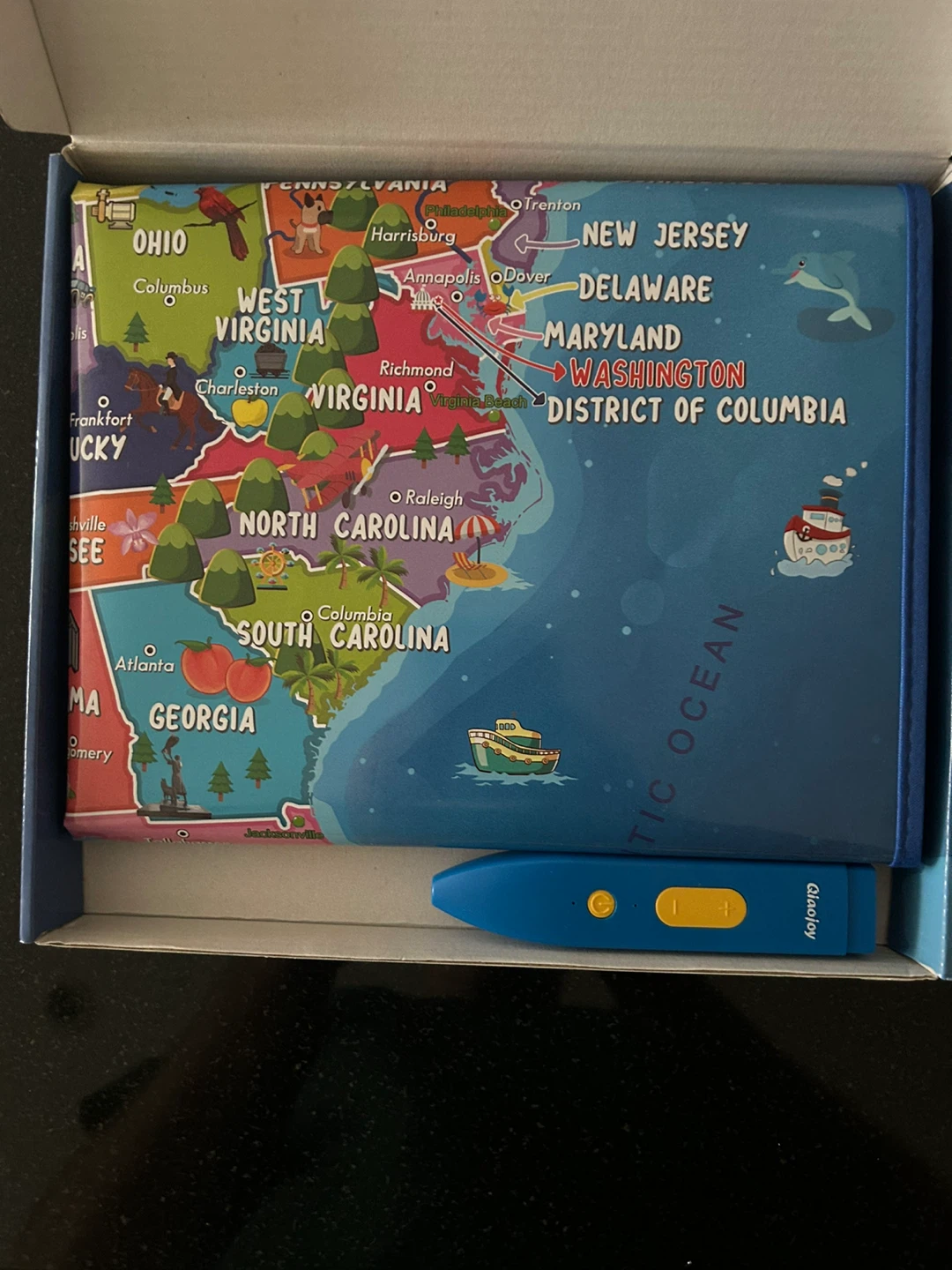 Qiaojoy Interactive USA Map - photo 2