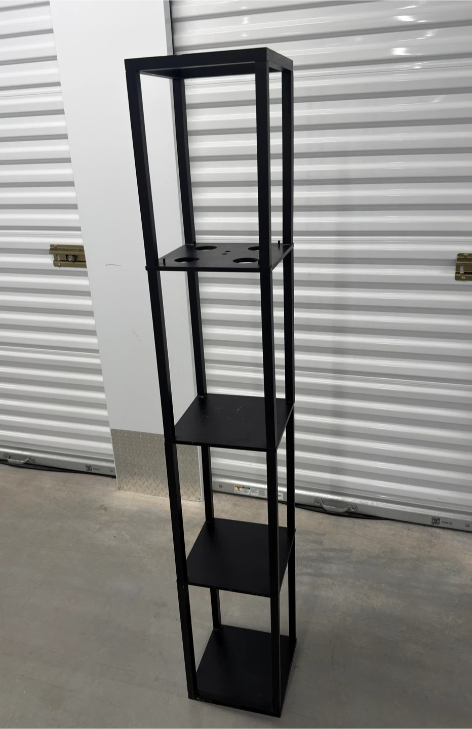 Black Plant Stand / Display Shelf
