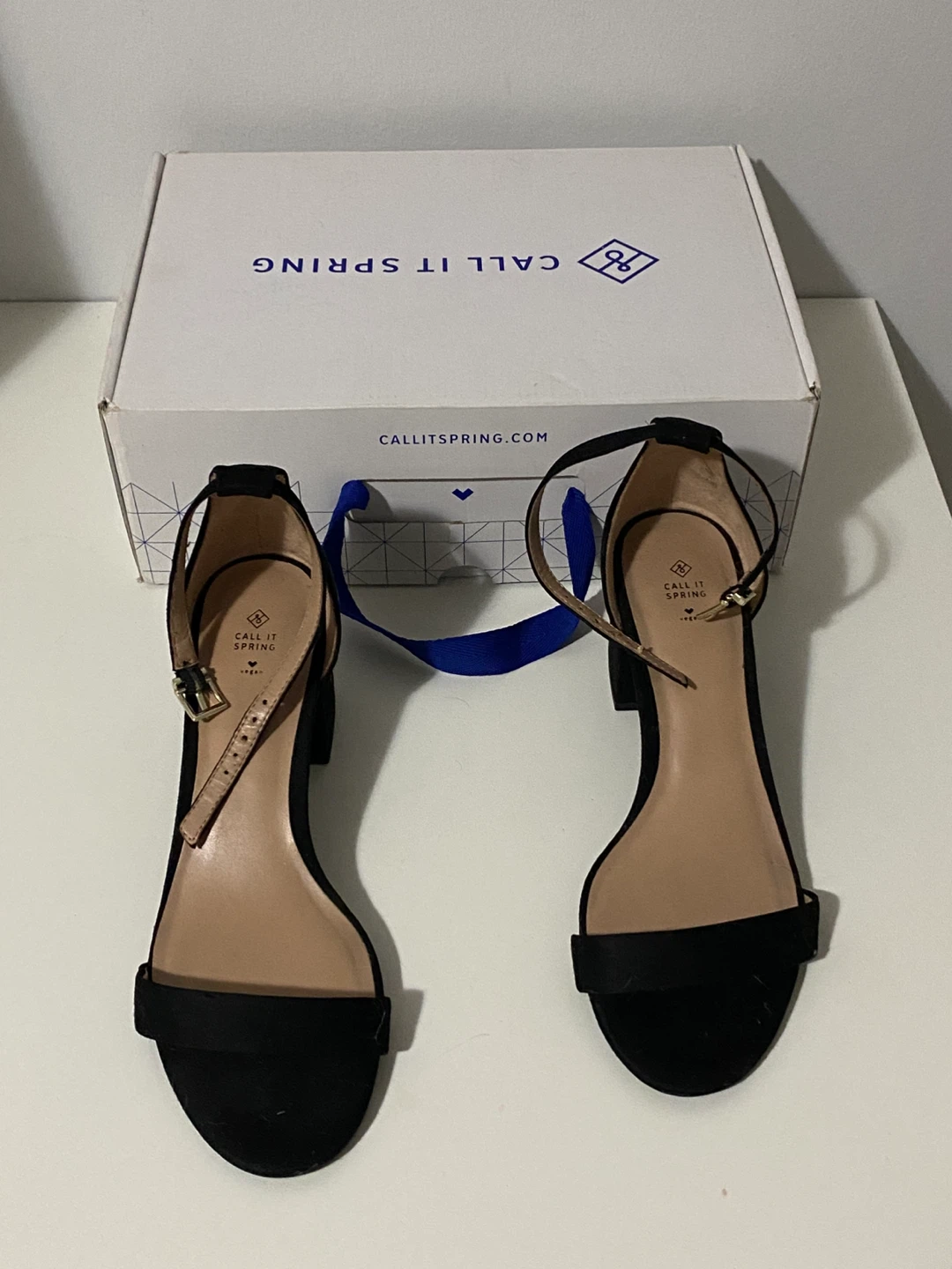 Black Call It Spring Block Heels - photo 2