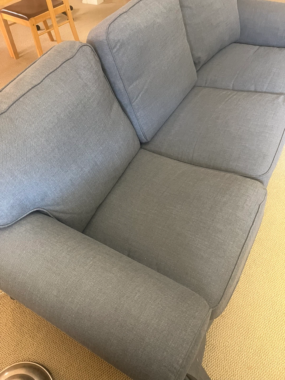 Grey 3-Seater Sofa - photo 3
