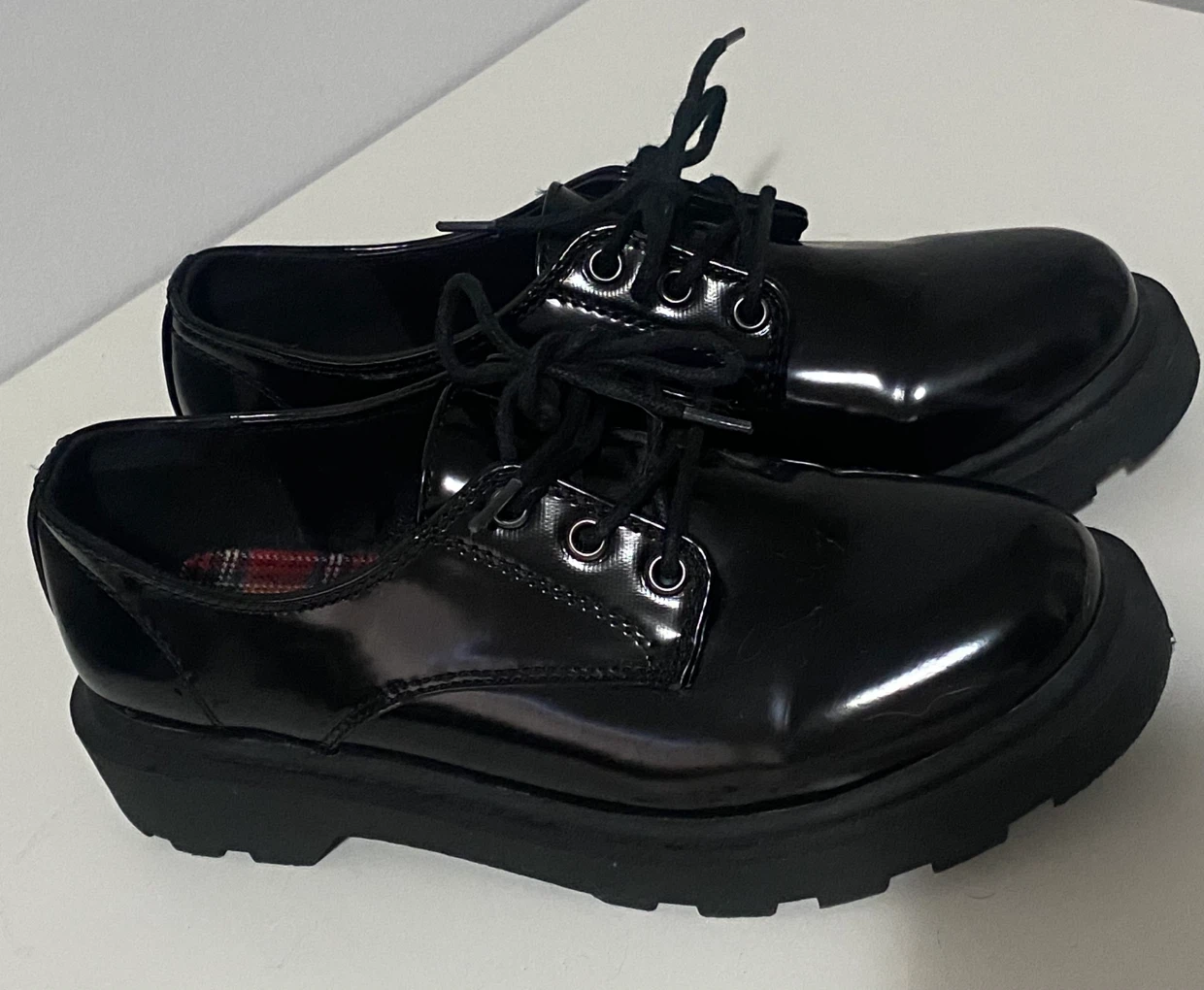 N21 Black Patent Lace-Up Derby Shoes - photo 2
