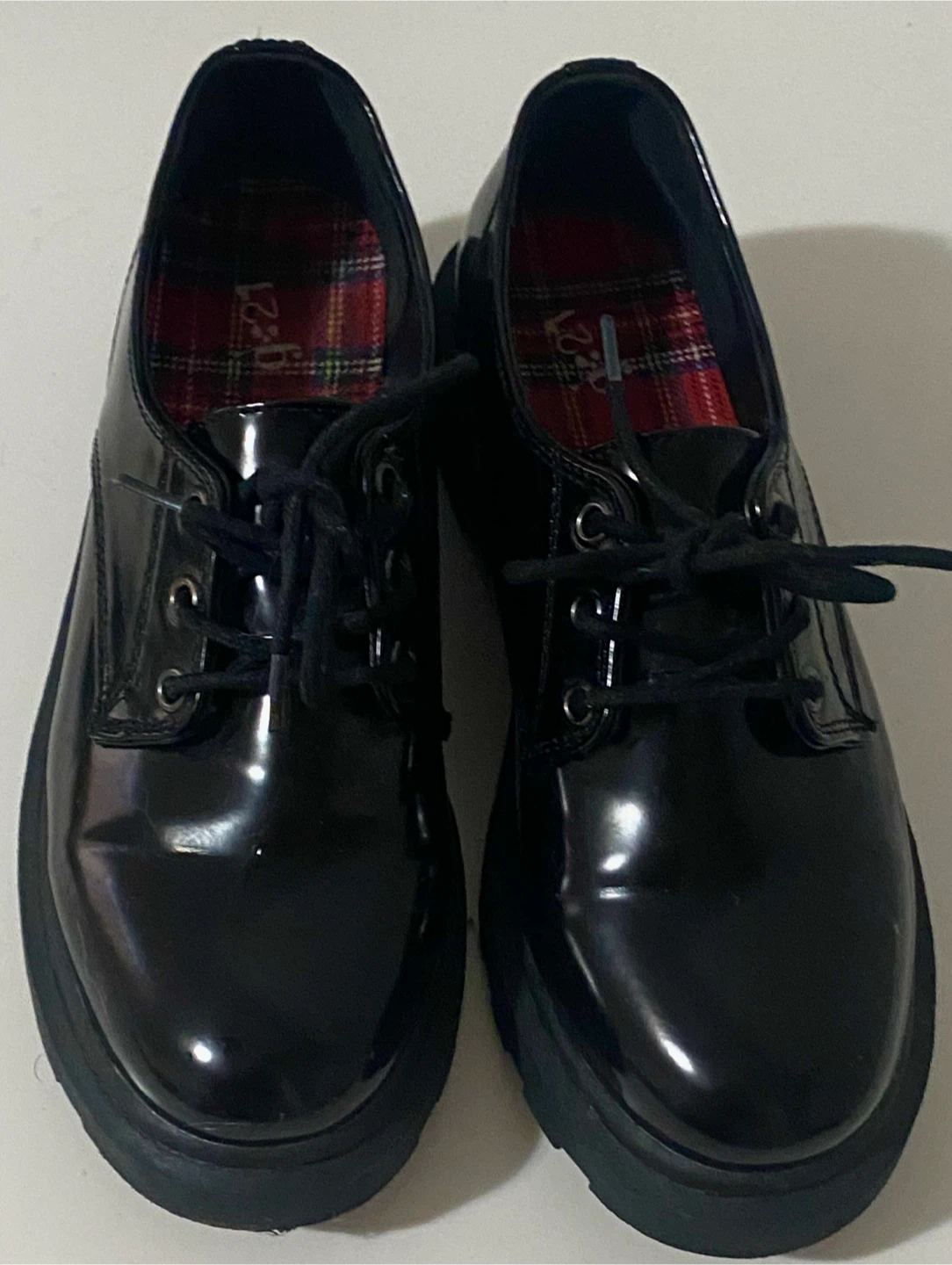 N21 Black Patent Lace-Up Derby Shoes - photo 4