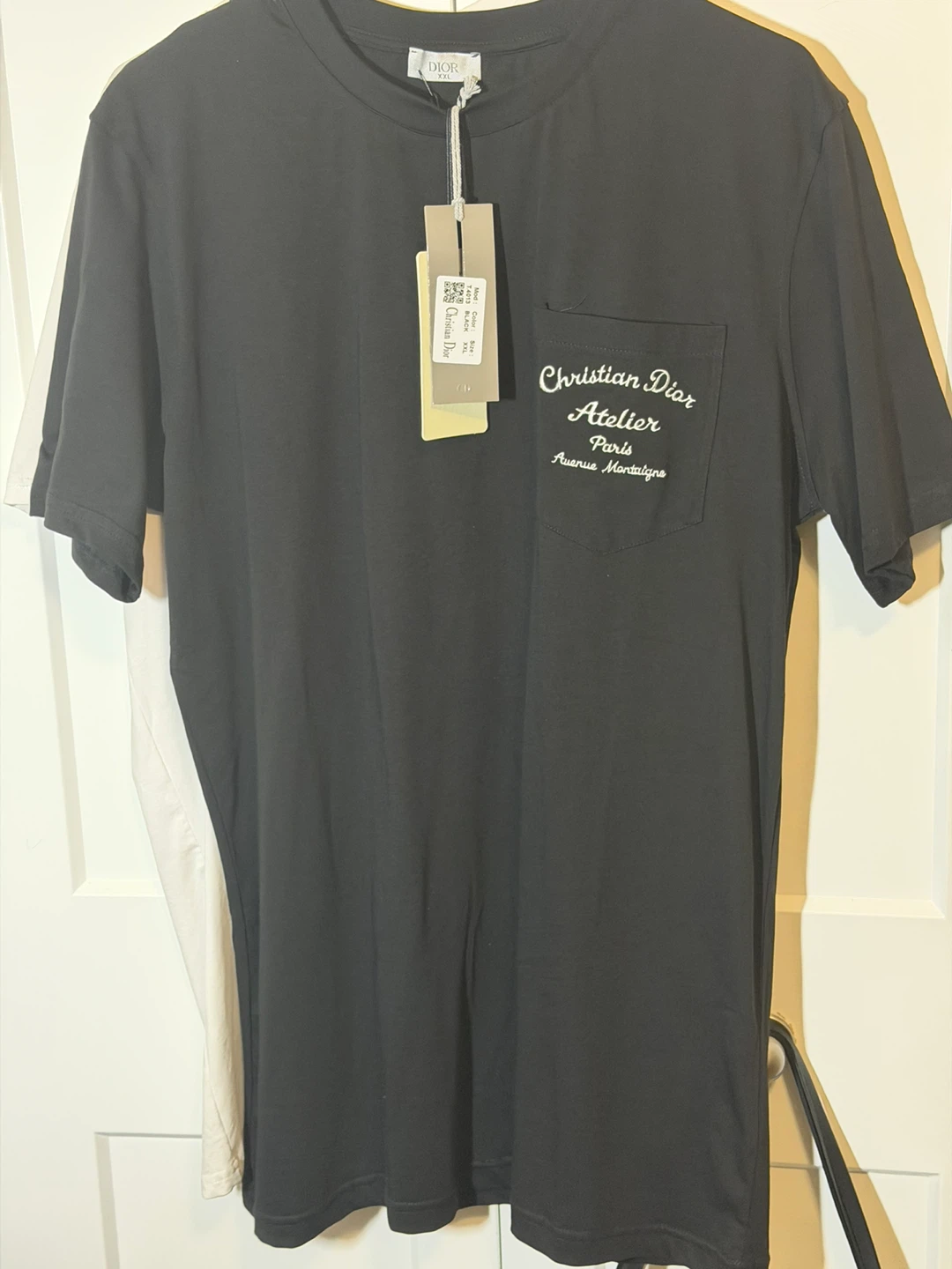 Christian Dior Atelier Paris Black T-Shirt L