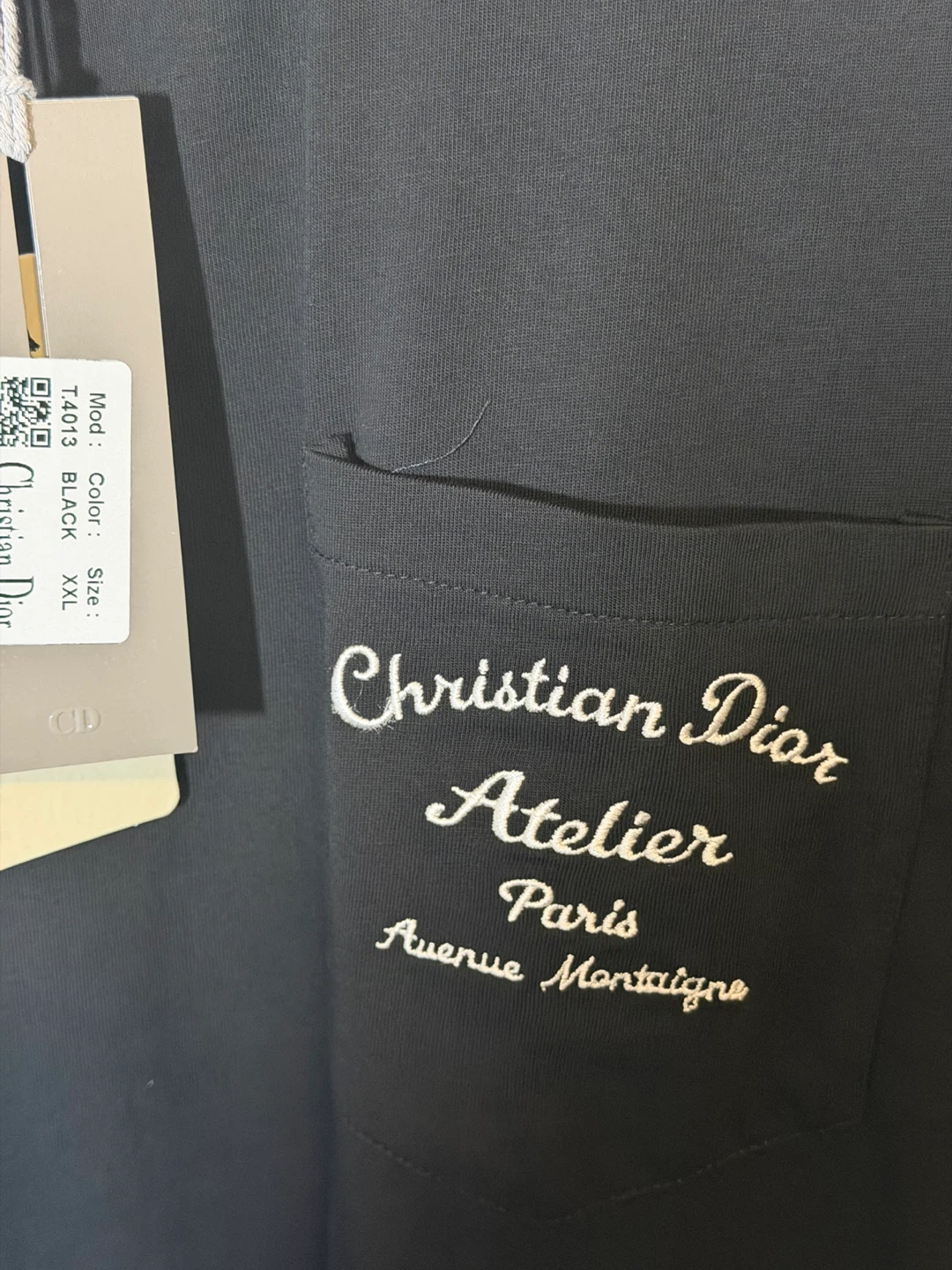 Christian Dior Atelier Paris Black T-Shirt L - photo 2