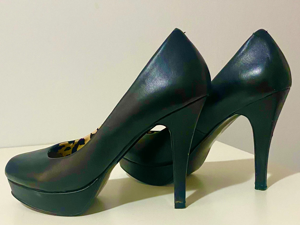 Black Platform Stiletto Heels