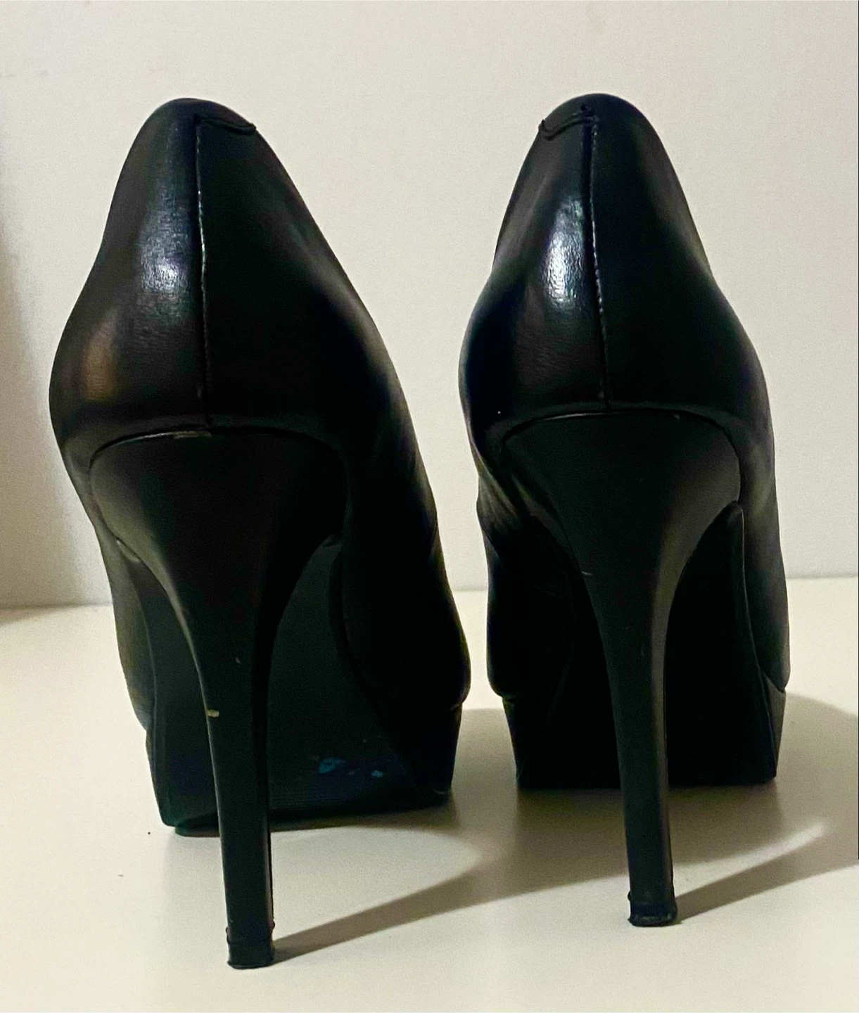 Black Platform Stiletto Heels - photo 3