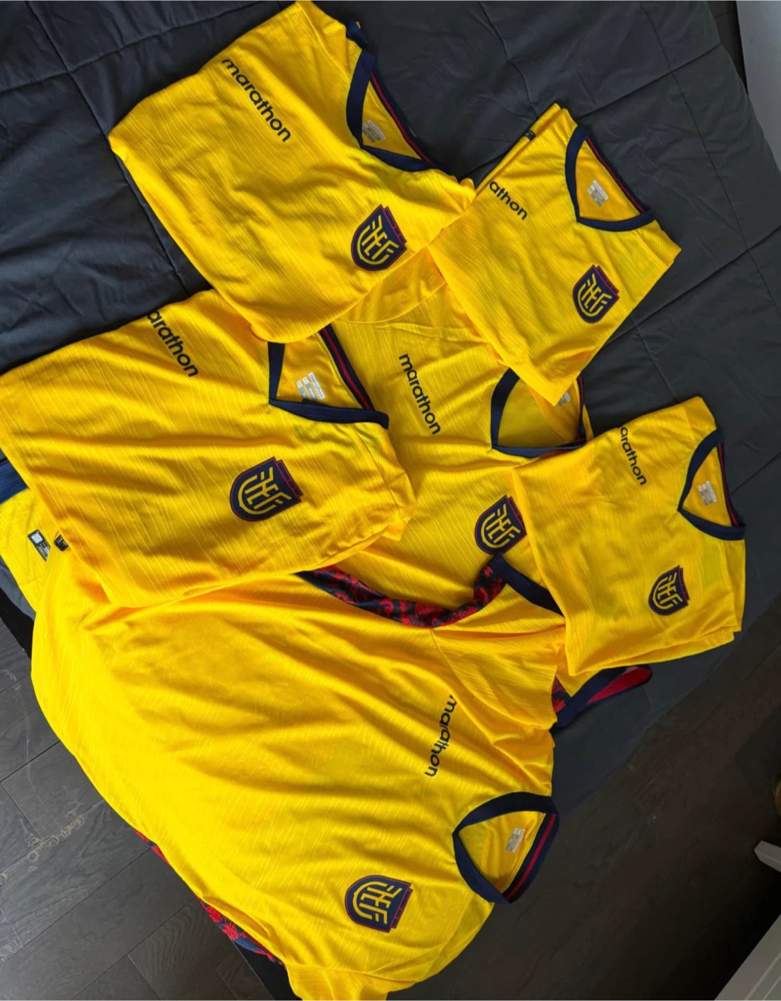 Marathon Ecuador National Soccer Team Jerseys - photo 2