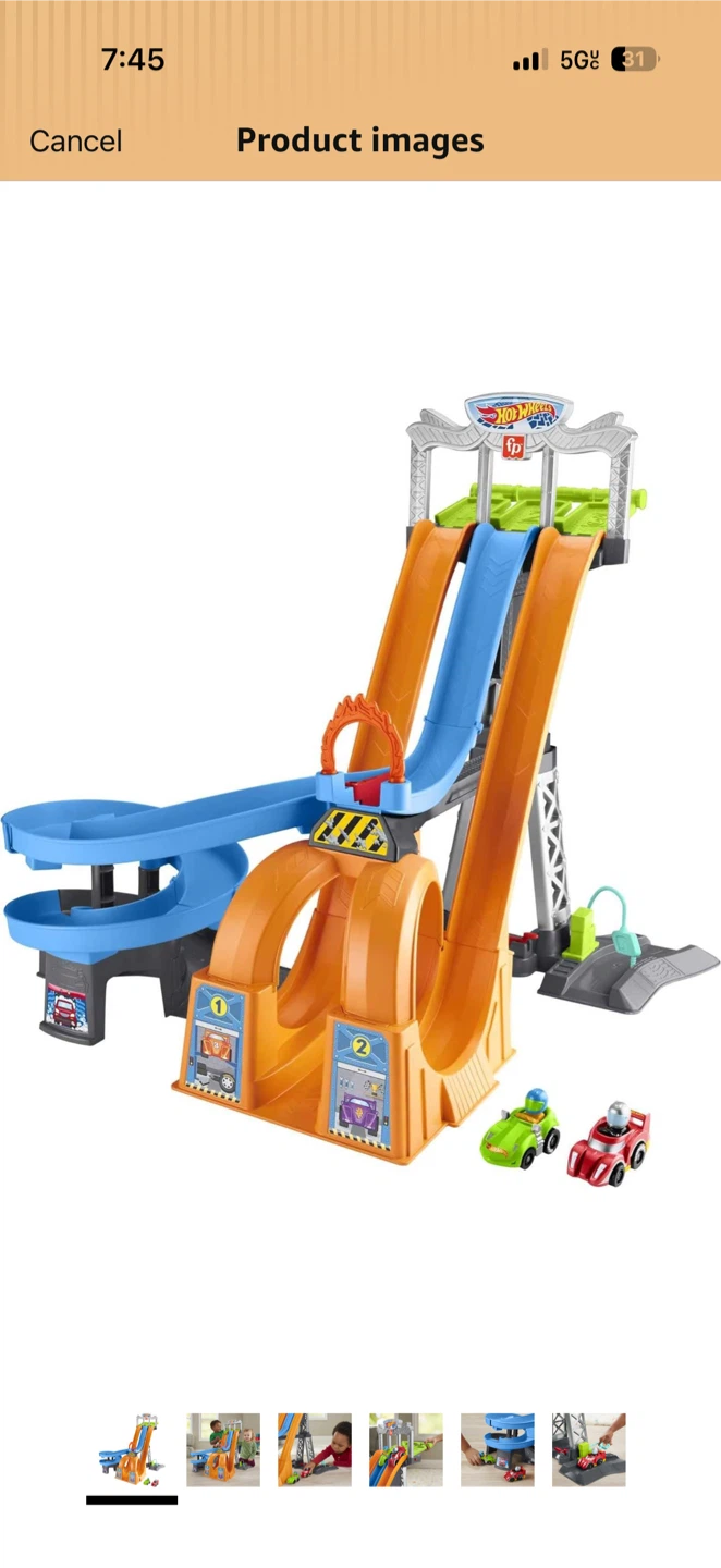 Hot Wheels City Vertical Race Track Set - photo 2