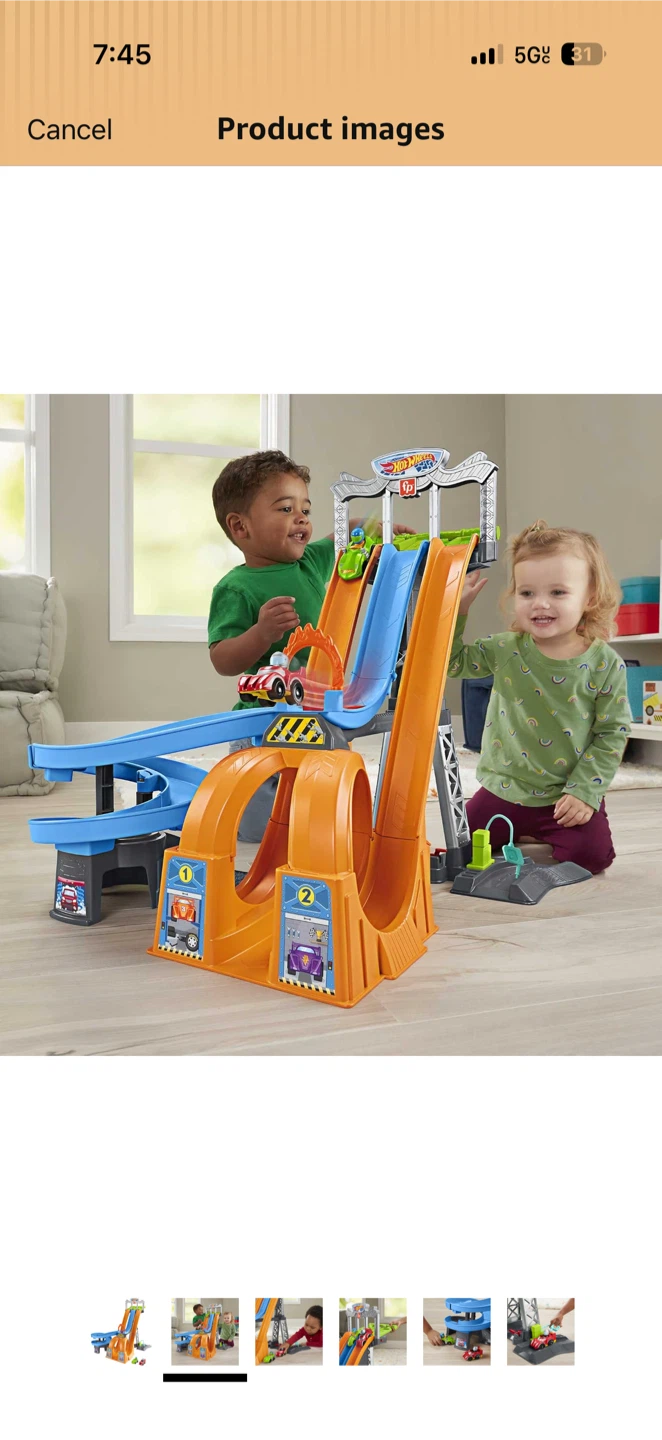 Hot Wheels City Vertical Race Track Set - photo 3