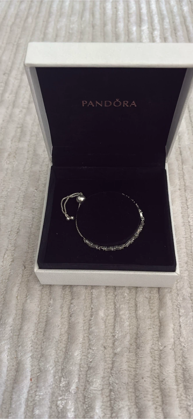 Pandora Sparkling Cubic Zirconia Slider Bracelet - photo 2