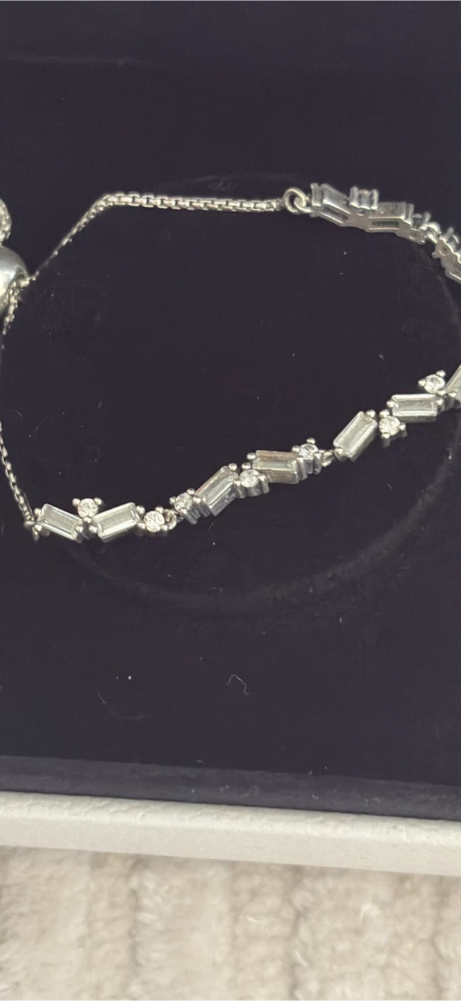 Pandora Sparkling Cubic Zirconia Slider Bracelet - photo 4