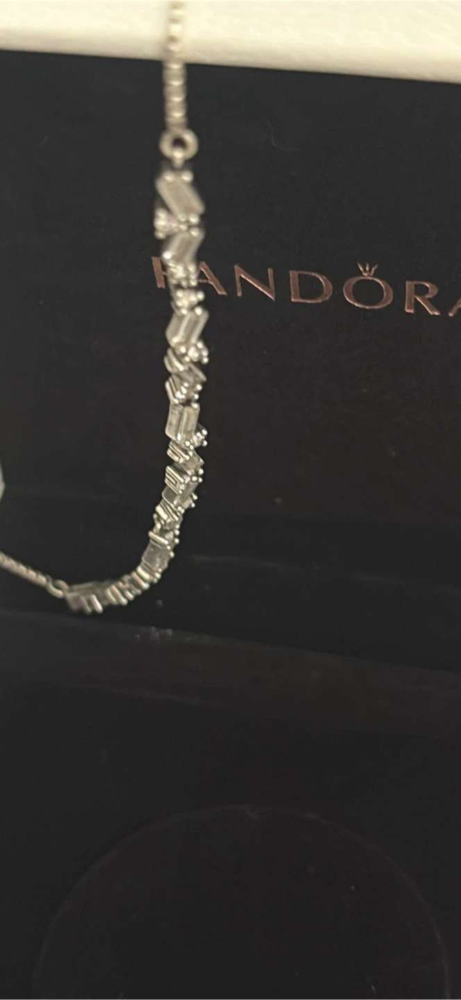 Pandora Sparkling Cubic Zirconia Slider Bracelet - photo 5