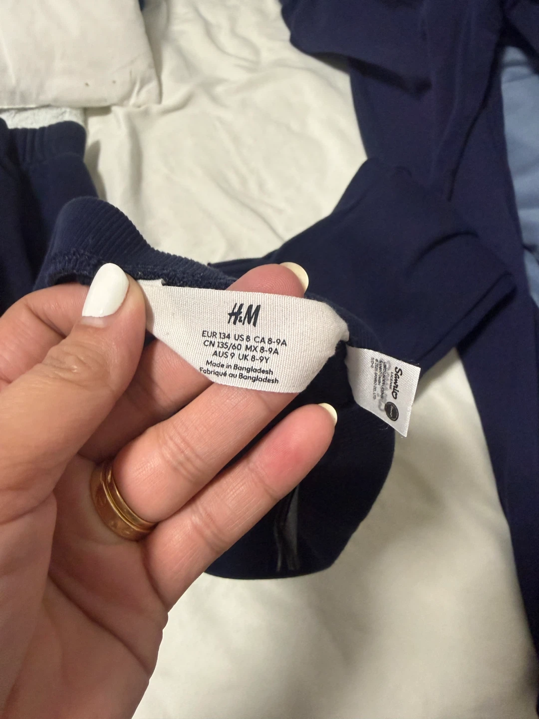 Gap Kids Navy Blue Sweatpants Size M (8) - photo 5