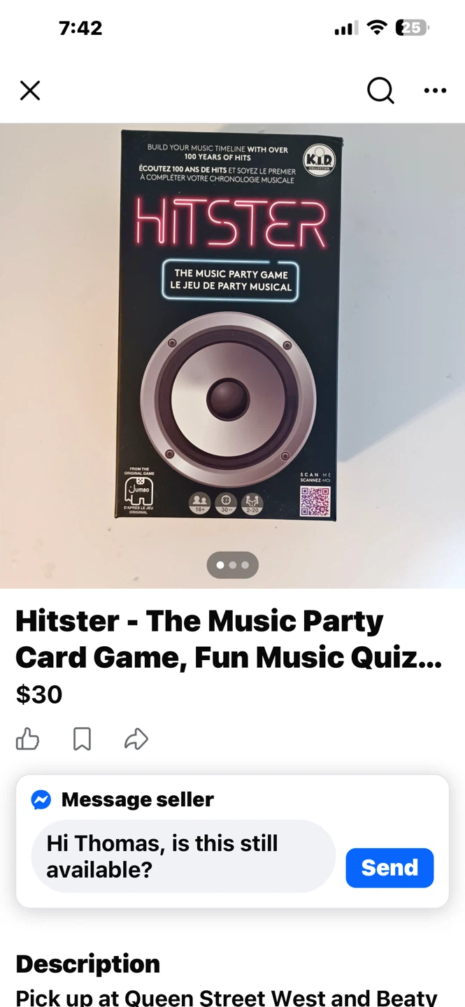 Hitster - The Music Party Card Game - photo 5