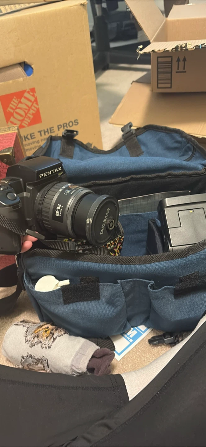 Pentax film camera