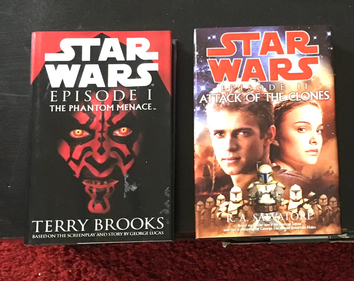 Star Wars hard cover books