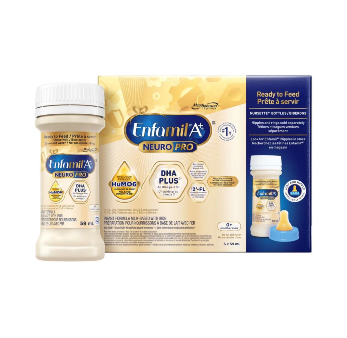 Enfamil A+ Neuro Pro Infant Formula Ready to Feed Bottles