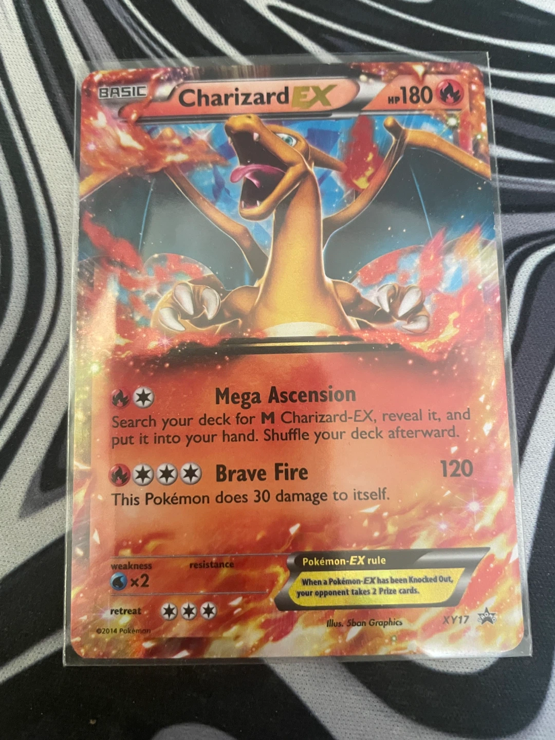 Pokemon Charizard EX Trading Card