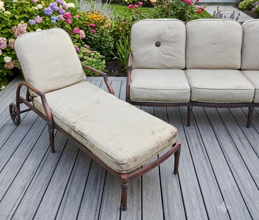 Outdoor Sofa & Chaise Lounge Chair - photo 4