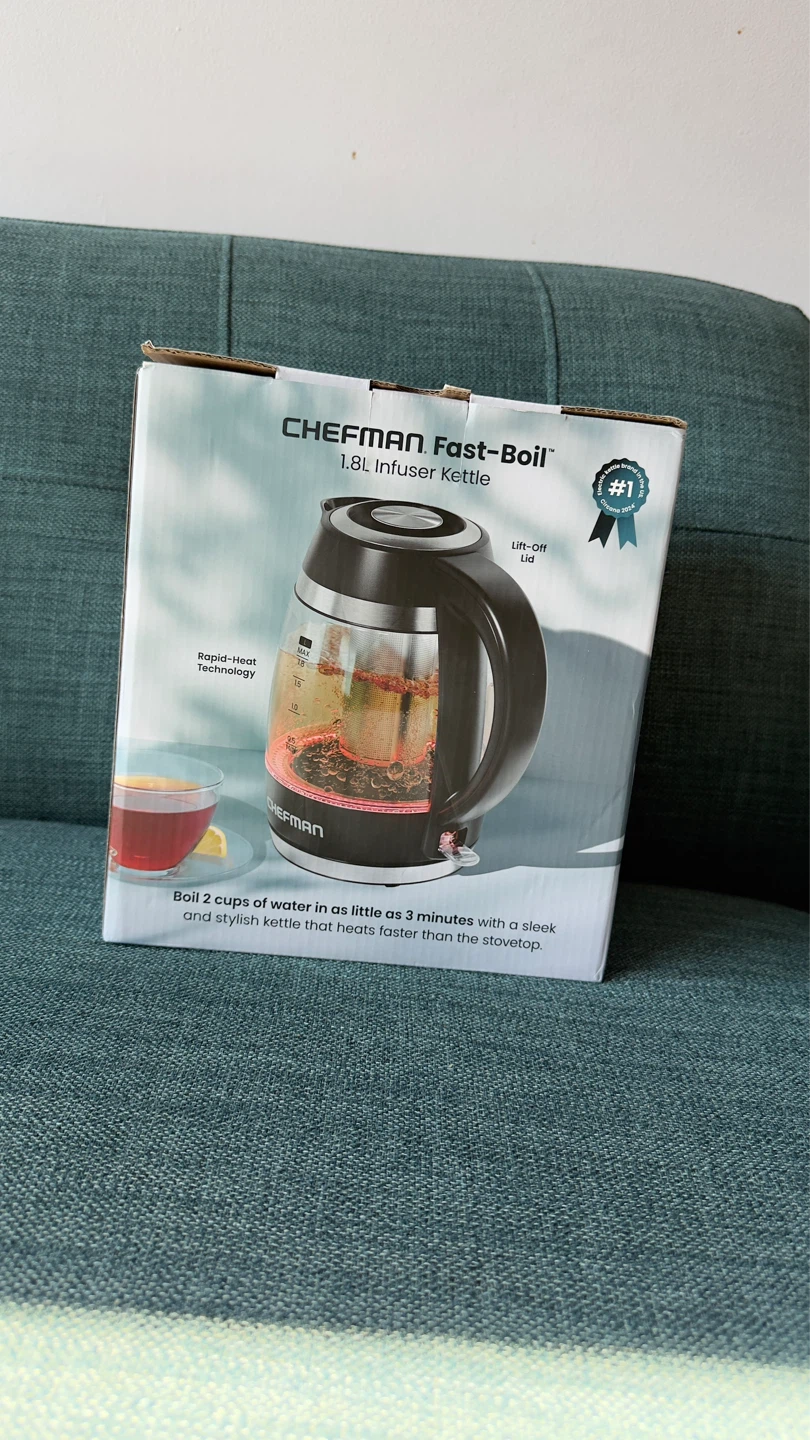 Chefman Fast-Boil 1.8L Infuser Kettle