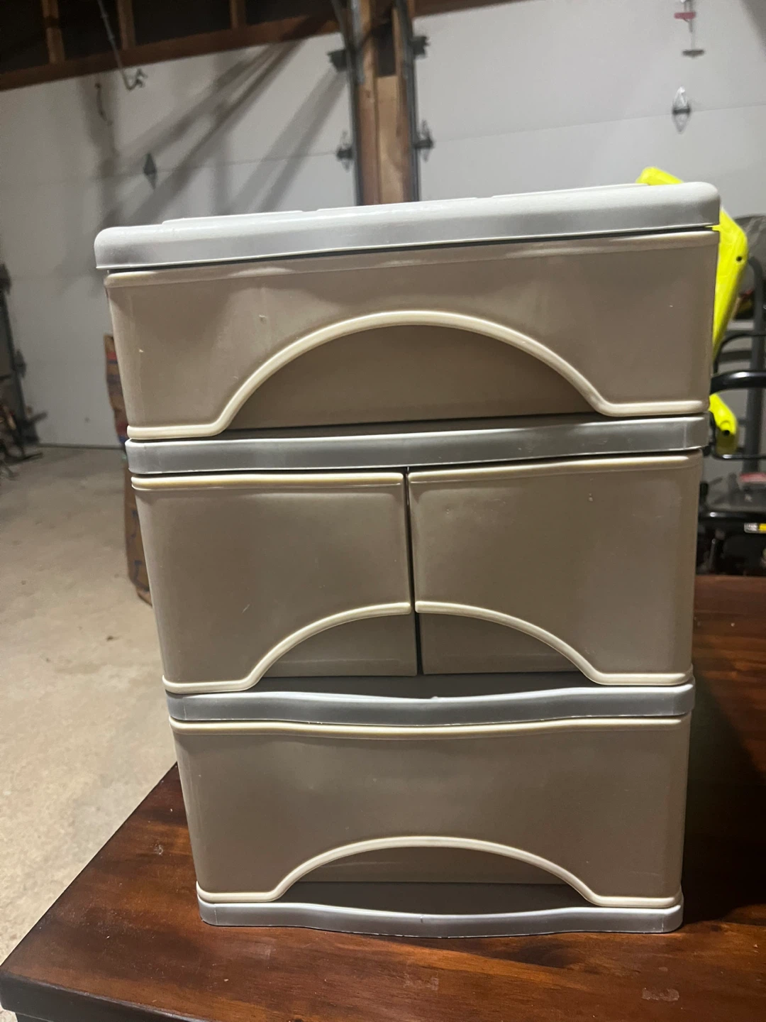 Plastic 4-Drawer Organizer Unit