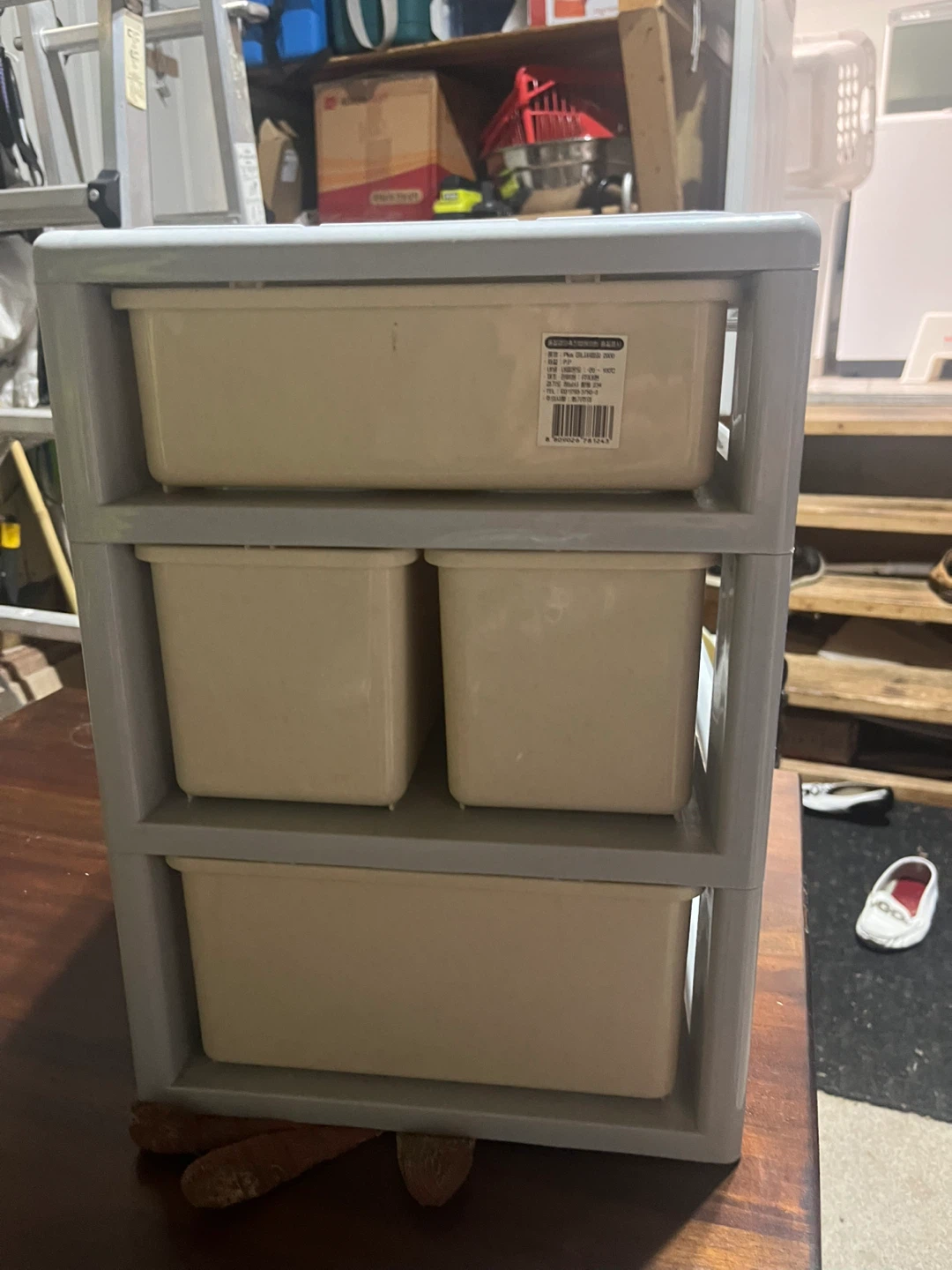 Plastic 4-Drawer Organizer Unit - photo 4