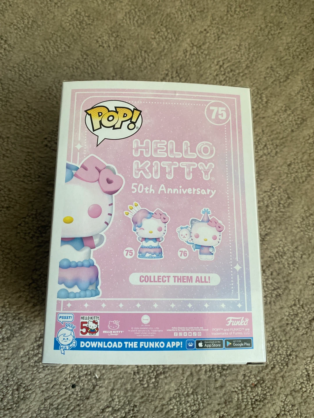 Hello Kitty 50th Anniversary Funko Pop #75 for sale! 🎀 - photo 3
