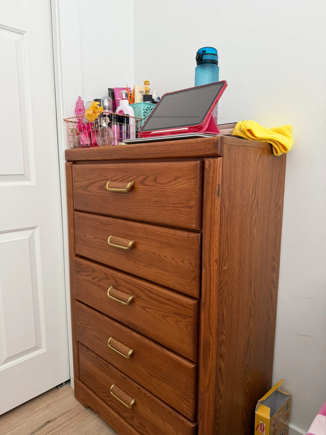 Wooden 5-Drawer Dresser - photo 2