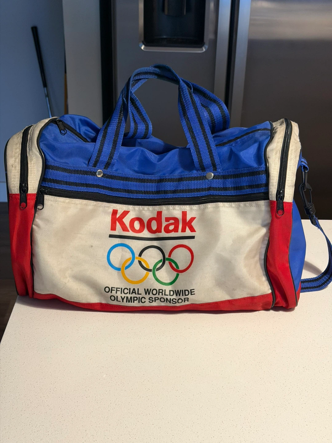 Vintage Kodak Olympic Sponsor Duffle Bag - photo 2