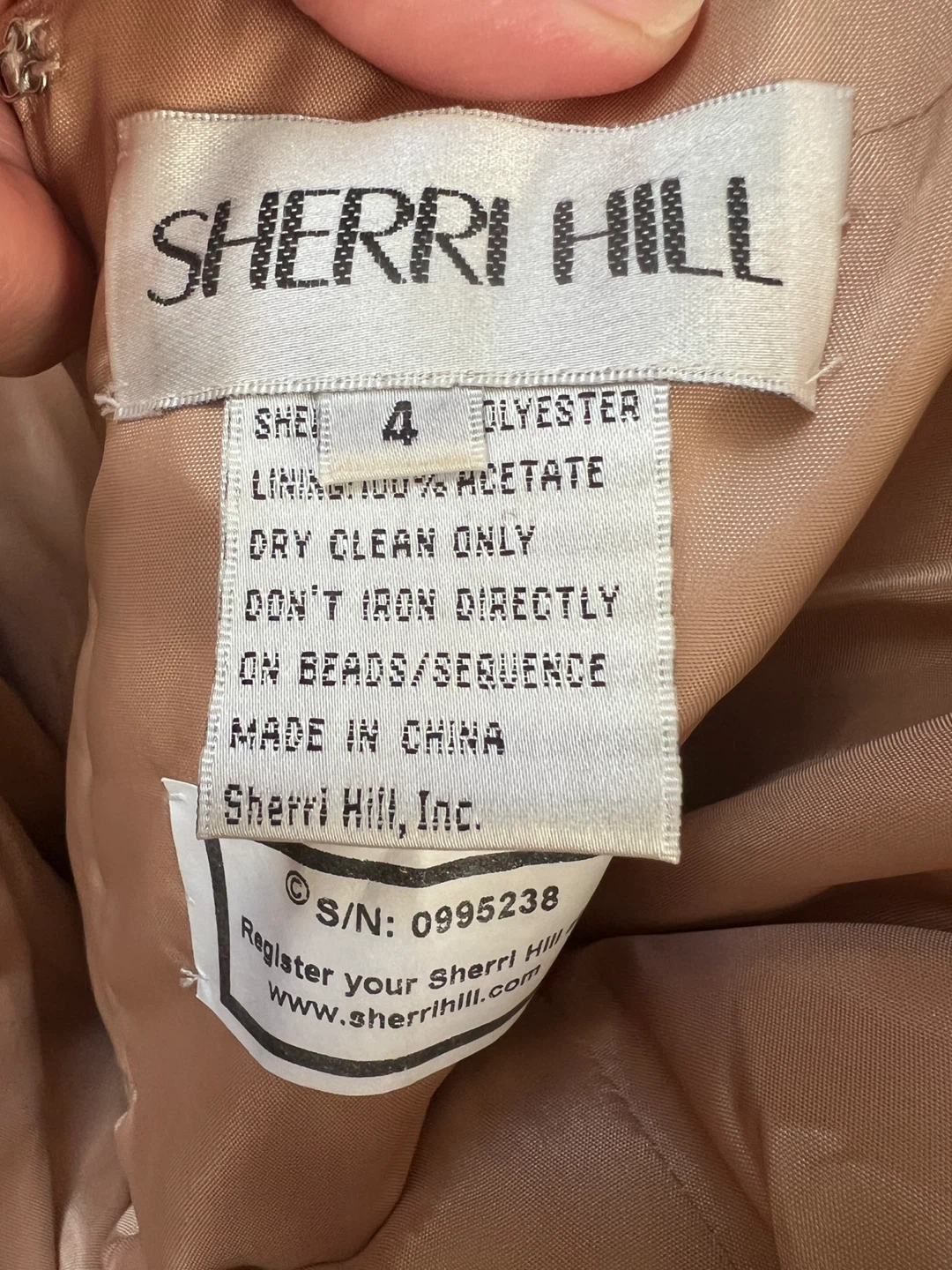 Sherri Hill Beaded Corset Dress Size 4 - photo 2
