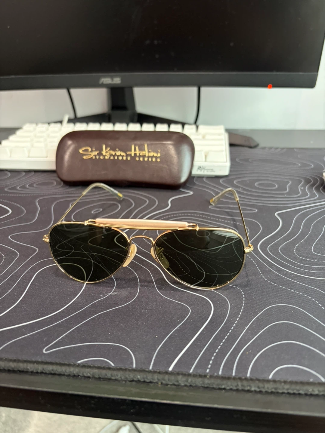 Sir Karim Hakimi Collection Aviator Sunglasses - photo 2
