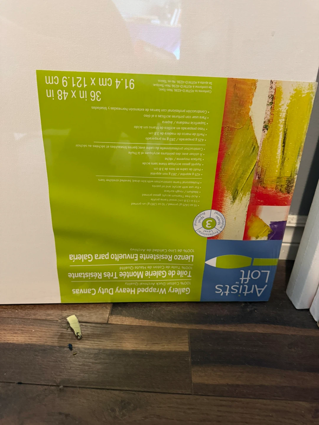Artist's Loft Gallery Wrapped Heavy Duty Canvas 36x48 in - photo 4