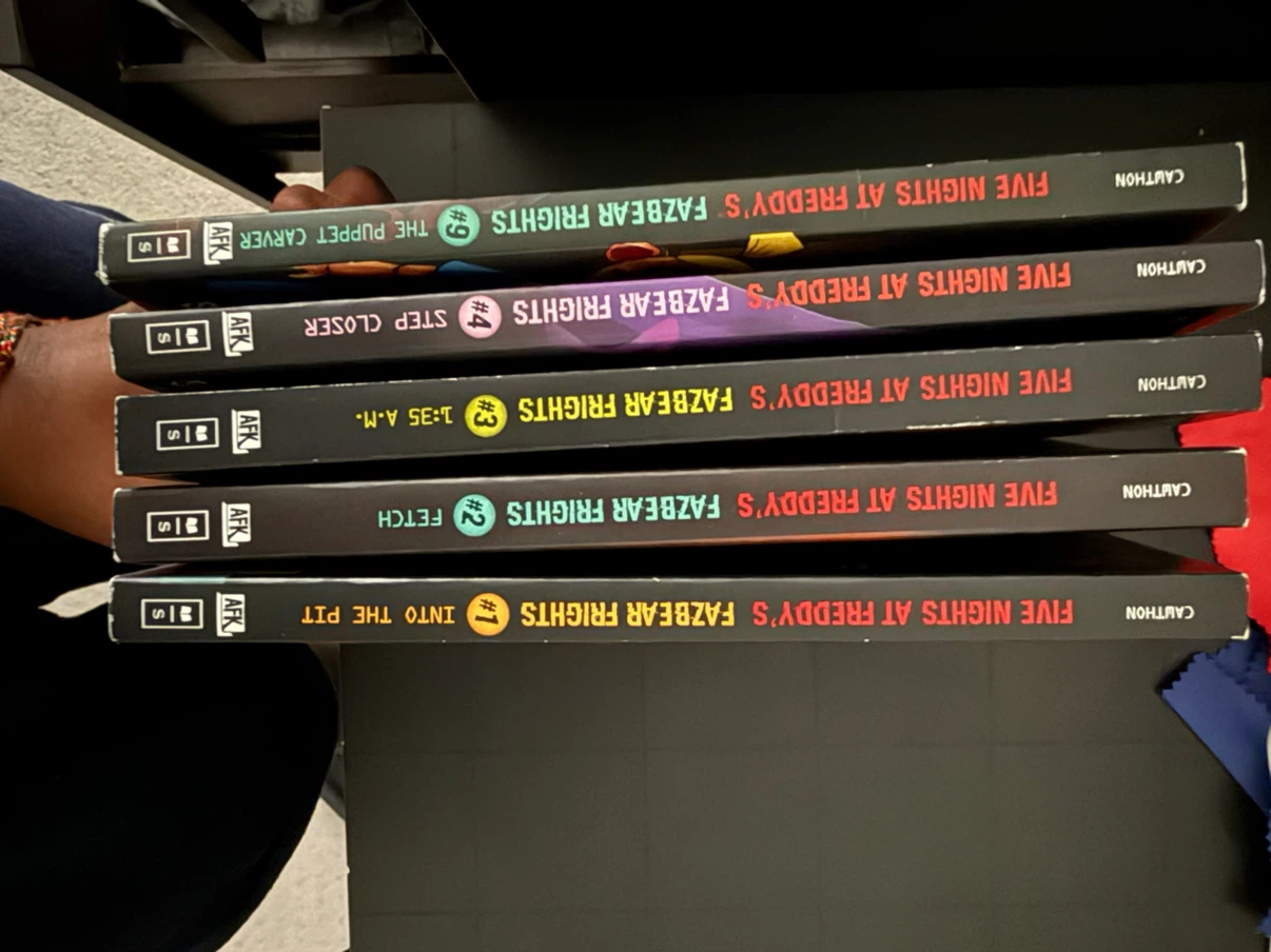 Five Nights at Freddy's Fazbear Frights Books 1-4 and #9